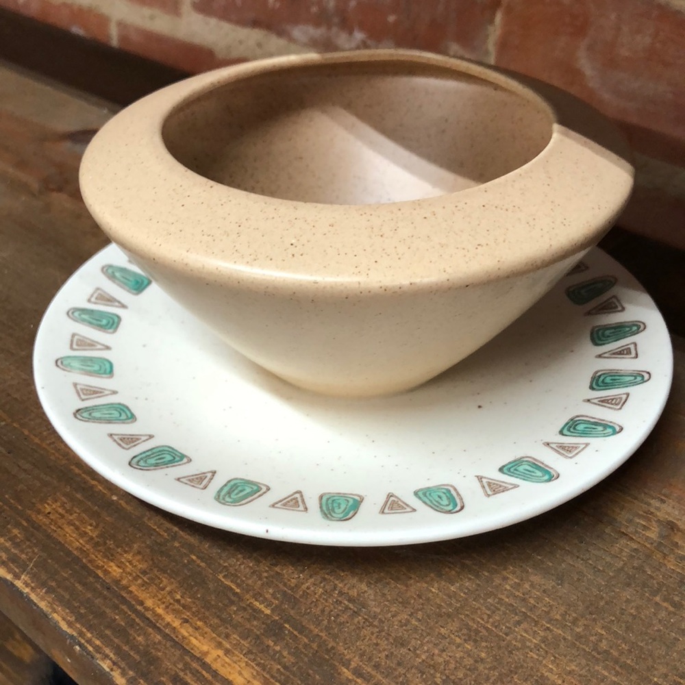 Metlox Poppy Trail chip & dip